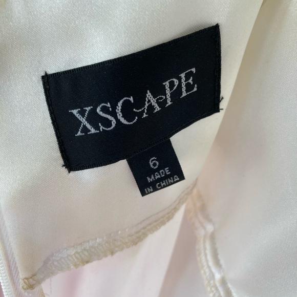 Prom dress with beading by Xscape. Retailed new $150 at Lord & Taylor. Size 6. - Picture 8 of 8